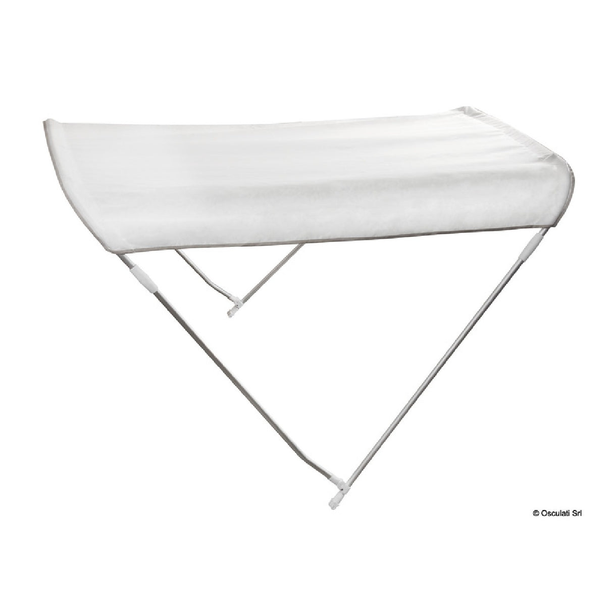 Bimini plegable Osculati de 2 arcos azul 46.901.31