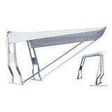 Osculati Tendalino telescopico per Roll-Bar in tubo inox o vetroresina Bianco 46.906.01