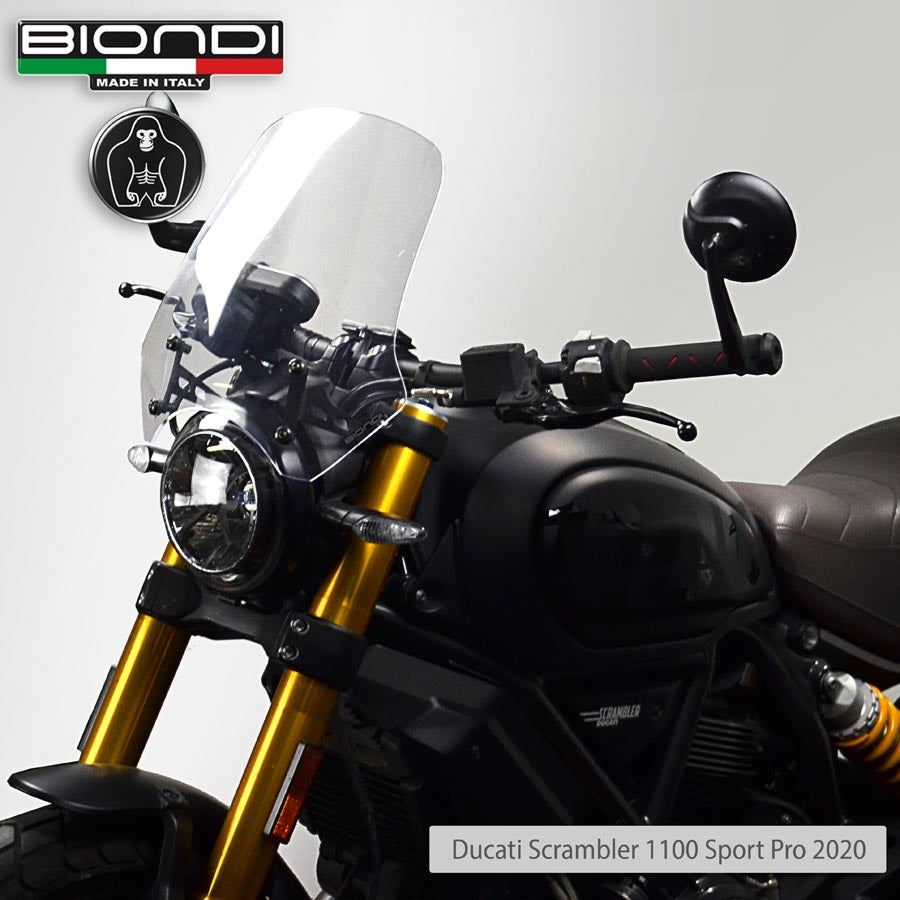 Biondi Cupolino Touring Trasparente Ducati Scrambler 400/800/1100 cc