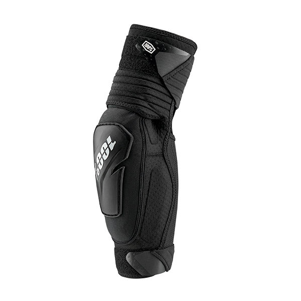 100% Fortis Elbow Guards Black - L/Xl