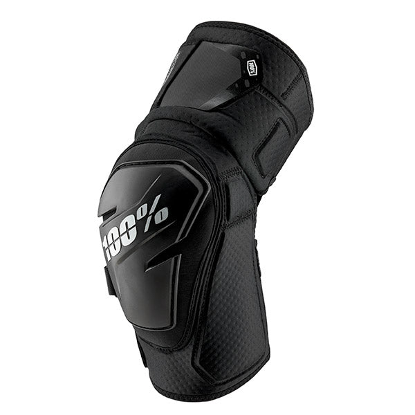 100% Fortis Knee Guards Black - L/Xl