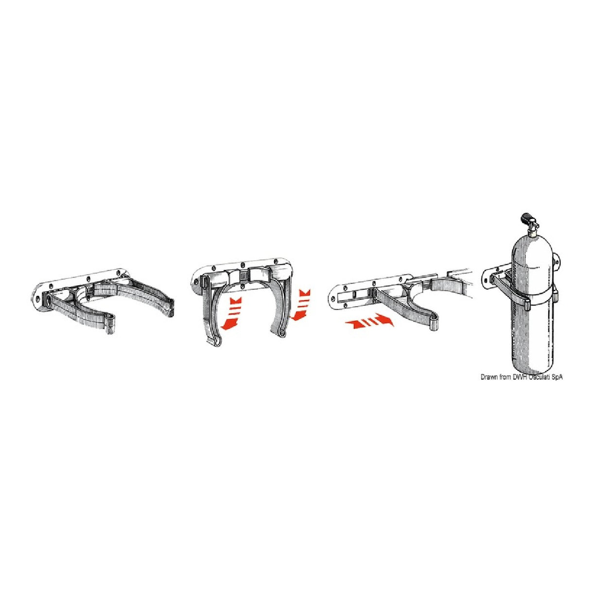 Osculati Roll Control 47.337.00 - 1 Coppia 47.337.00