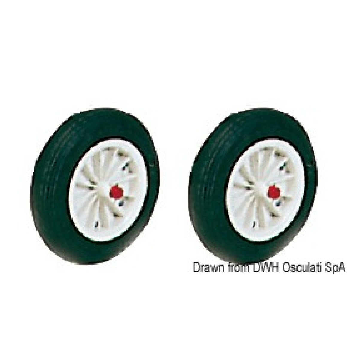 Osculati Ruota di ricambio - diametro 370 mm 47.368.02