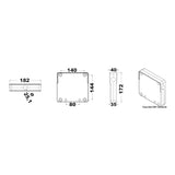 Osculati Tavoletta portamotore per pulpito 47.377.50