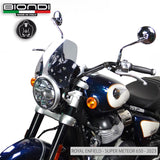 Biondi Cupolino Sport Fumè Chiaro Royal Enfield 350 e 650 – MPN 8010438