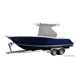 Oceansouth Full Console Cover with T-Top Grey