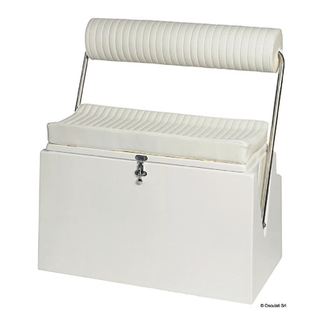 Osculati 48.292.02 Open-Boat Helm Seat with Folding Backrest