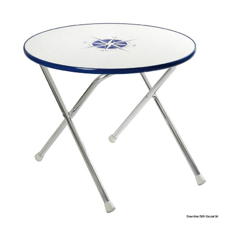 Osculati Tavolo pieghevole di alta qualit 48.354.02