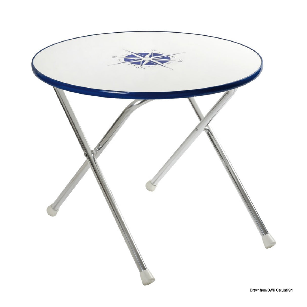 Mesa plegable de alta calidad Osculati 48.354.02