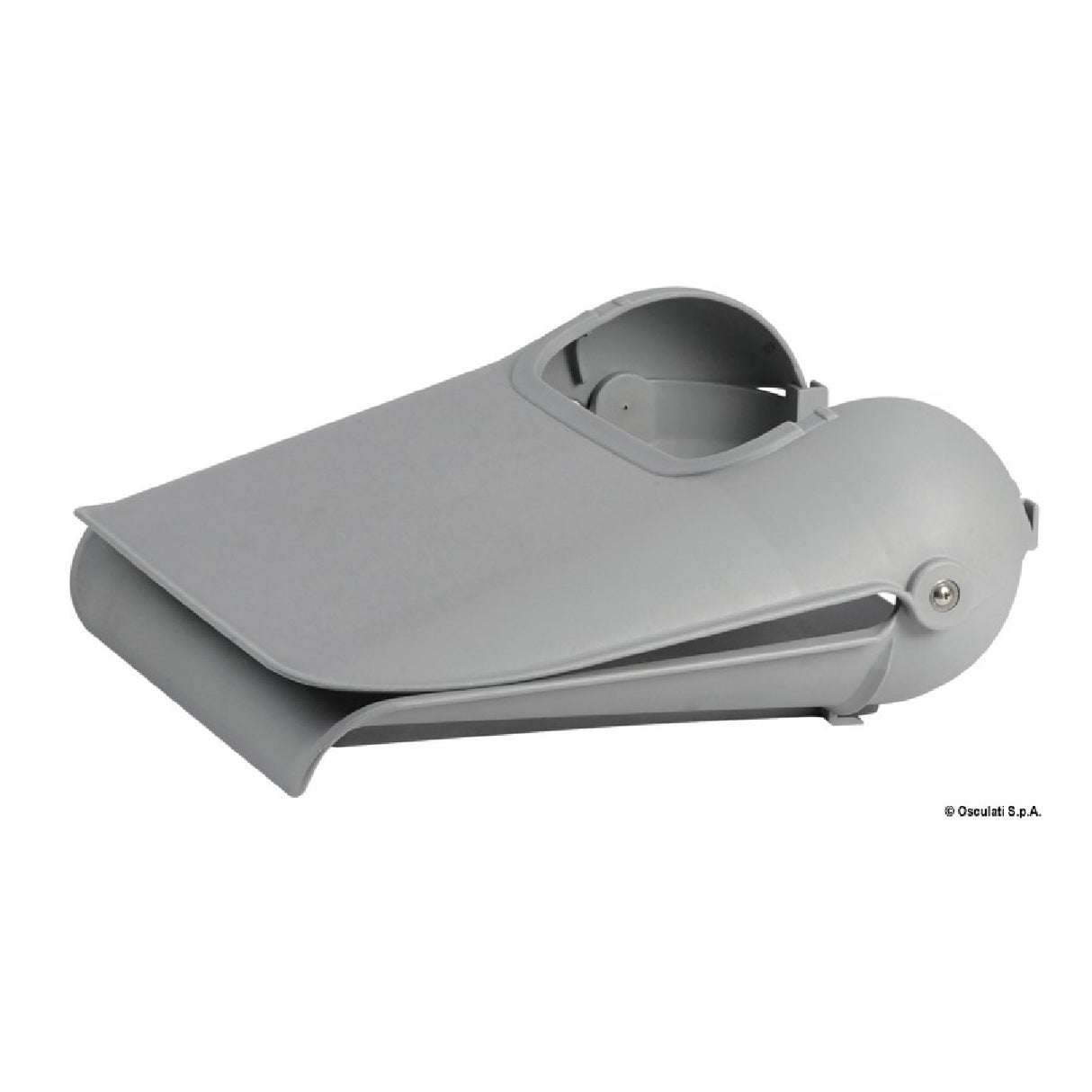 Osculati Sitzschale mit klappbarer und abnehmbarer Rückenlehne 48.402.05