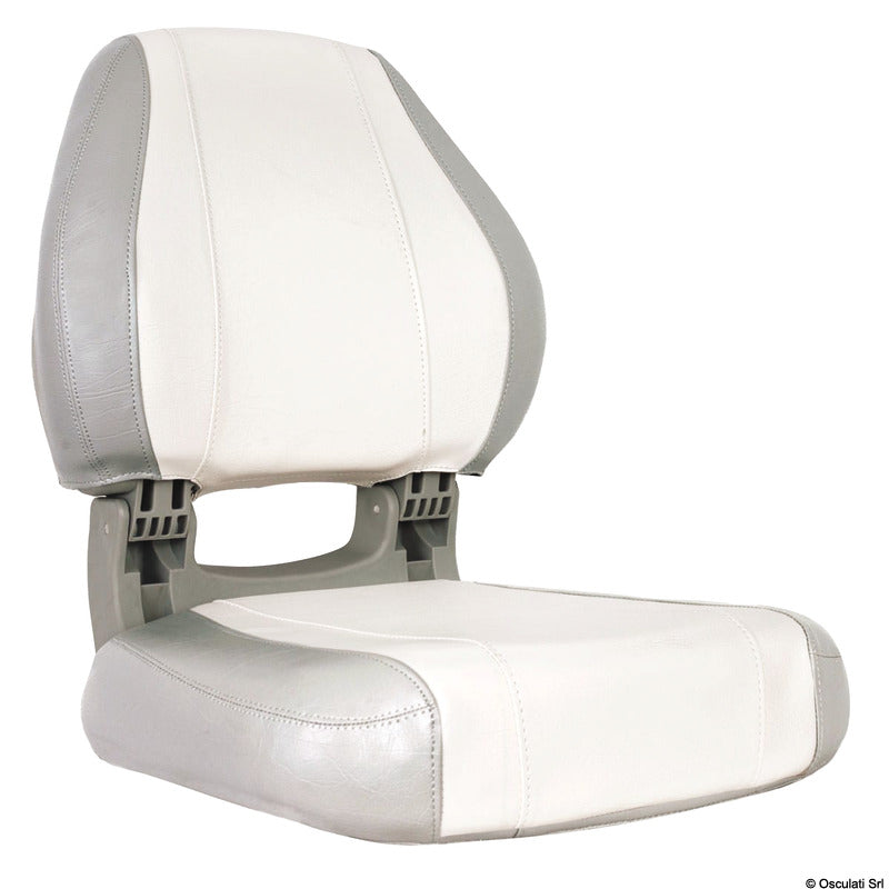 Oceansouth Sirocco Ergonomischer Sitz, Grau und Weiß