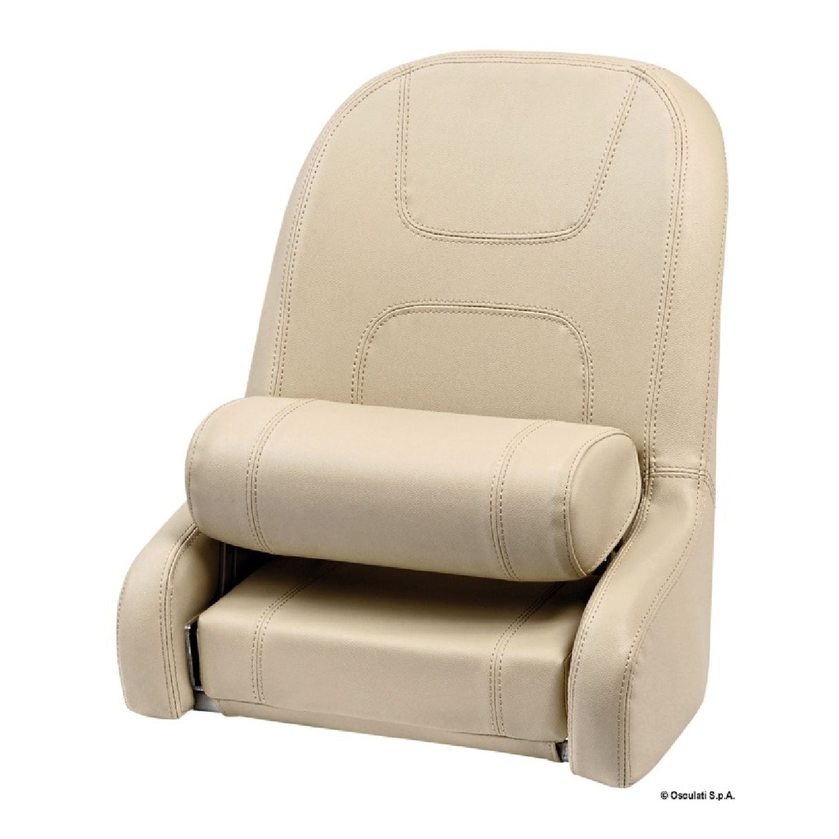 Osculati Compact padded seat with flip up H51 48.410.05