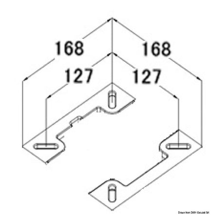 Osculati Sedile compatto imbottito con flip up H51 48.410.05