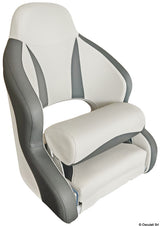 Osculati H52 Steuersitz, hellgrau mit dunklen Details 48.410.10