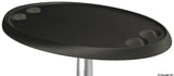 Osculati Ovaltisch schwarz 762 x 457 mm 48.417.54