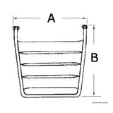 Osculati Heckplattform 52x58 cm 48.420.03
