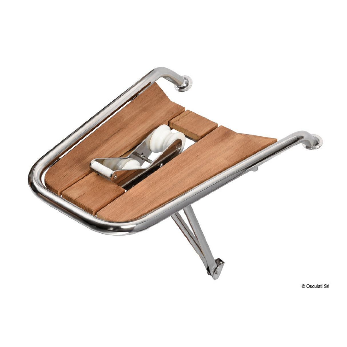 Osculati Delfinarium mit klappbarer Rolle für Edelstahl-Teak-Anker 48.471.04