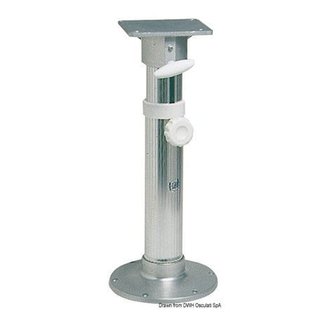 Osculati Supporto sedili girevoli in alluminio anodizzato base sabbiata 48.650.00