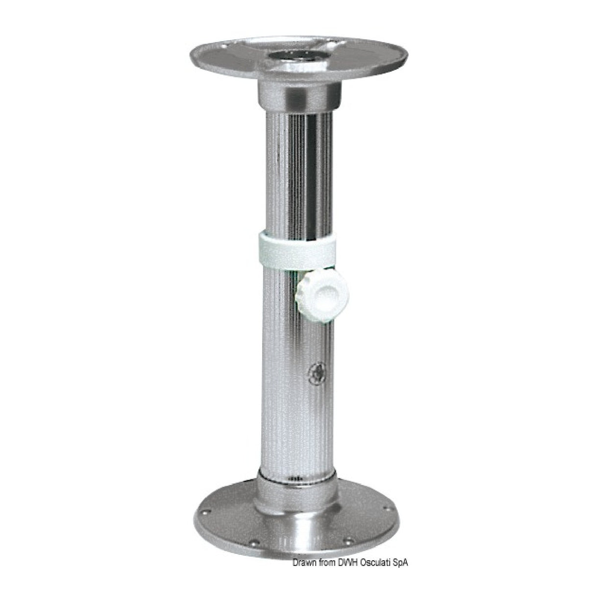 Osculati Pata de mesa de aluminio 48.651.00 48.651.00