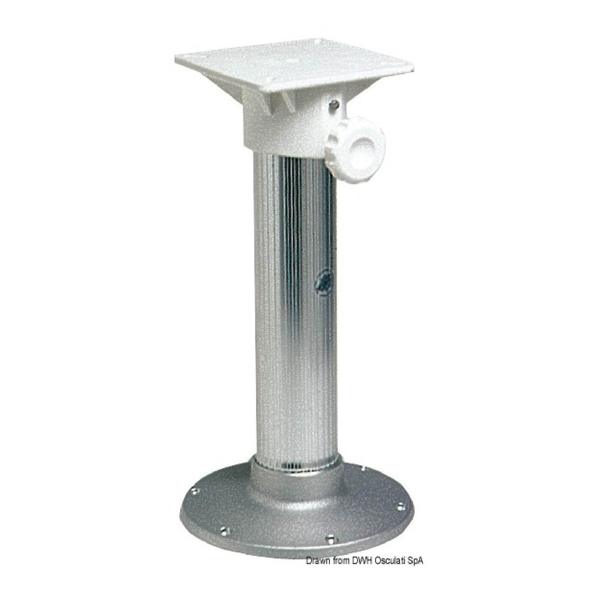 Osculati Supporto per sedile light base sabbiata 48.665.00