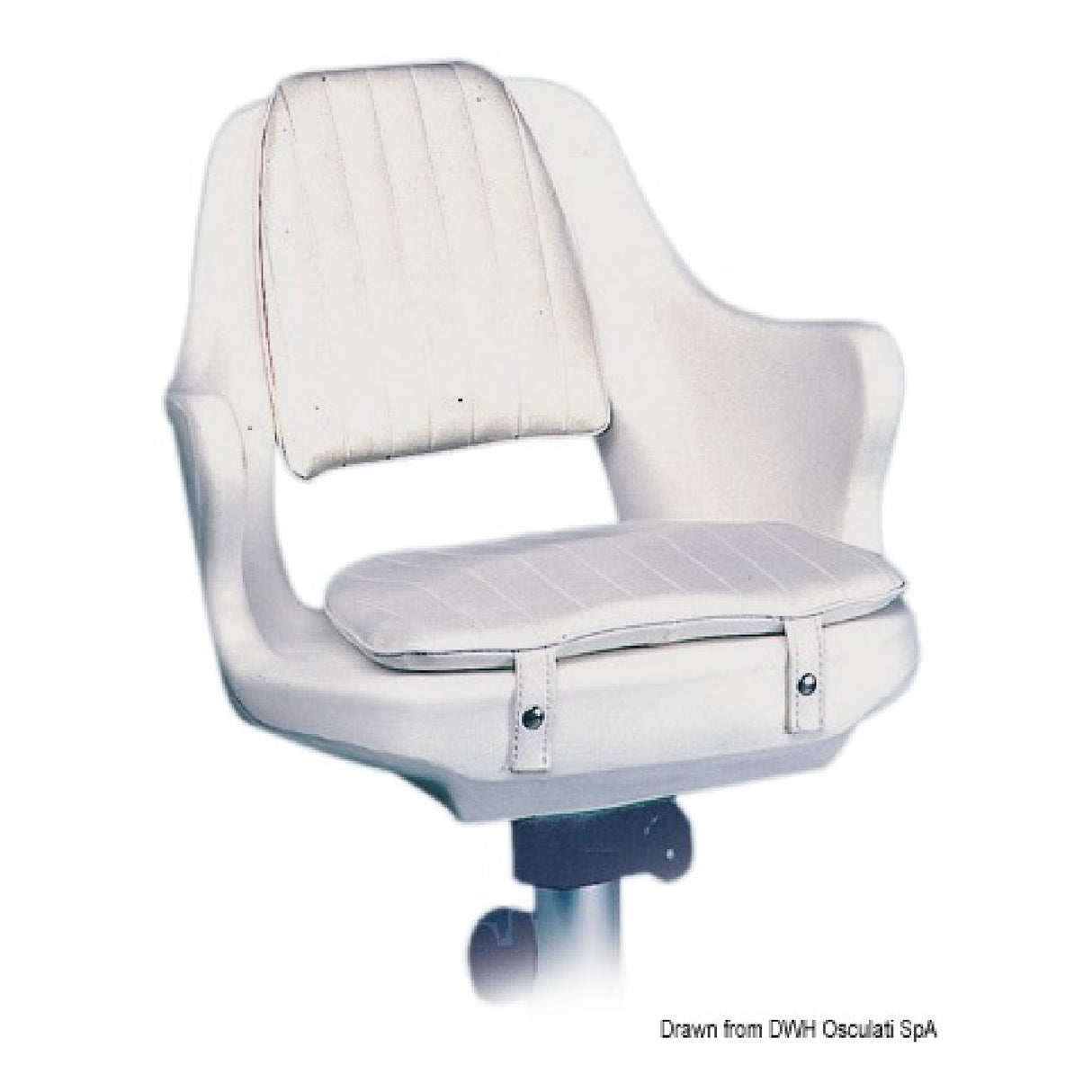 Asiento de conducción de polietileno Osculati 48.680.08