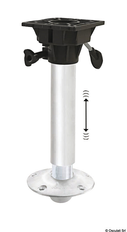 Oceansouth Waverider Seat Pedestal 440MM - 570MM alum base