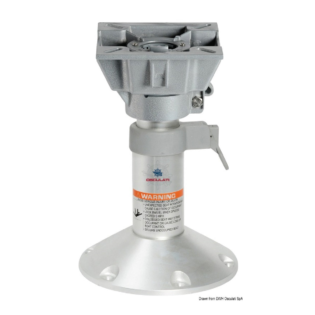 Osculati Base and column with seat support 48.709.98