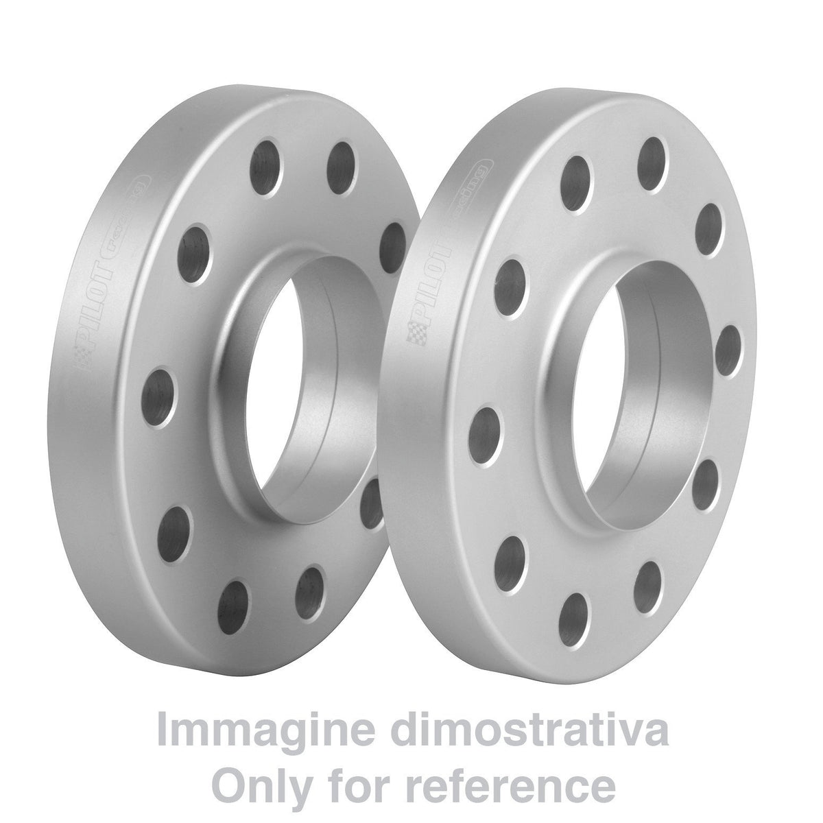 Lampa Distanziali Ruota Alluminio 16 mm Smart Fortwo e Roadster - Kit 2 pz