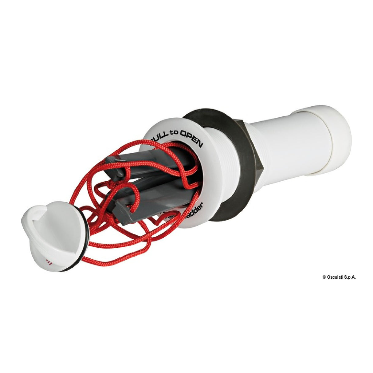 Osculati Scaletta di emergenza ad incasso a 3 gradini 49.522.03