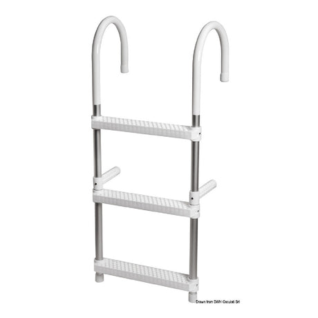 Osculati Scaletta Eco telescopica per plancetta 49.529.23