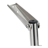 Escalera telescópica Osculati para plataforma de baño con peldaños anchos 49.541.63