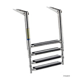 Escalera telescópica grande Osculati para plataforma de baño 49.541.74
