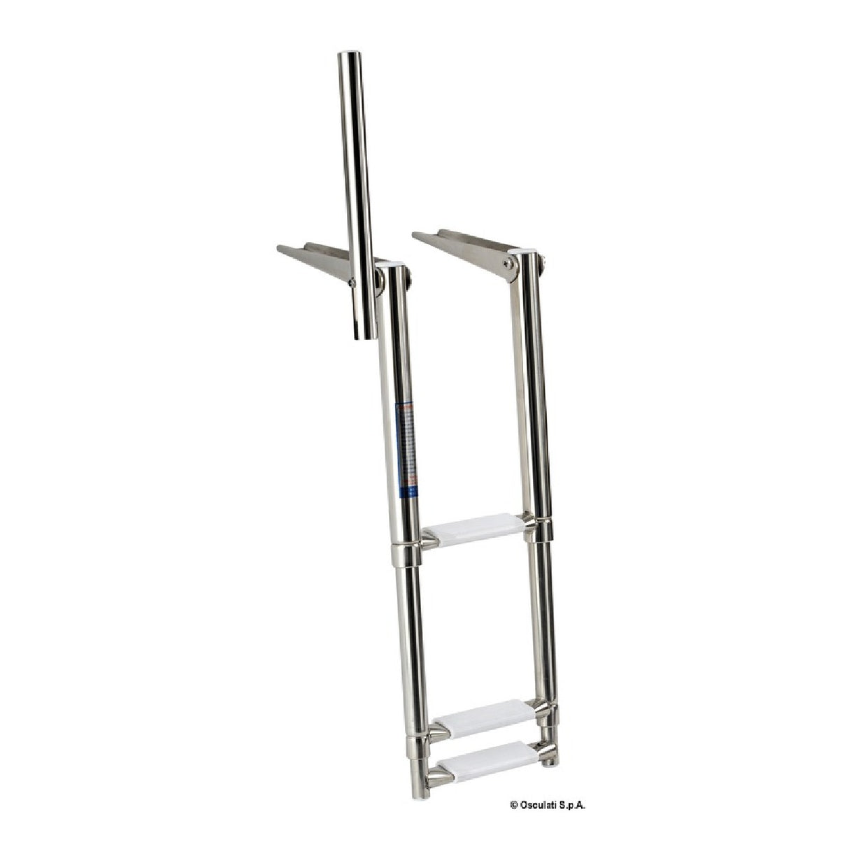 Osculati Teleskop-Plattformleiter mit Griff 49.551.03