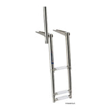 Osculati Teleskop-Plattformleiter mit Griff 49.551.03