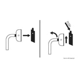 Osculati Schnellkupplungsset für Edelstahlleitern 49.560.00 - 1 Paar 49.560.00