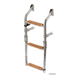 Escalera de acero inoxidable/madera Osculati 49.566.03