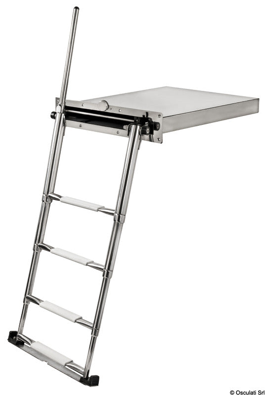 Escalera retráctil de popa para barco Douglas Marine Portofino