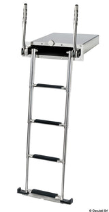 Douglas marine Scaletta a scomparsa per plancetta 4 gradini EasyUp