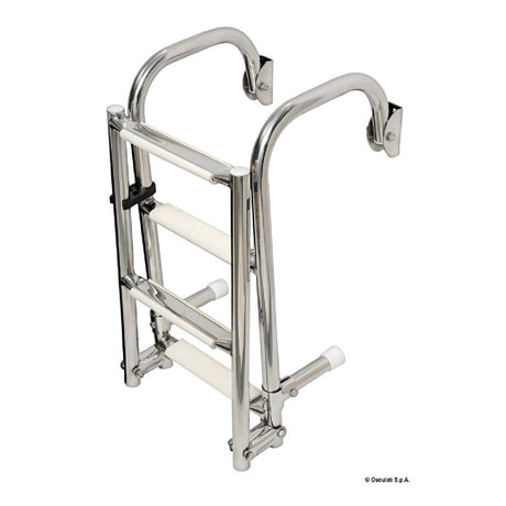 Osculati Scaletta pieghevole con attacchi arcuati 49.582.03