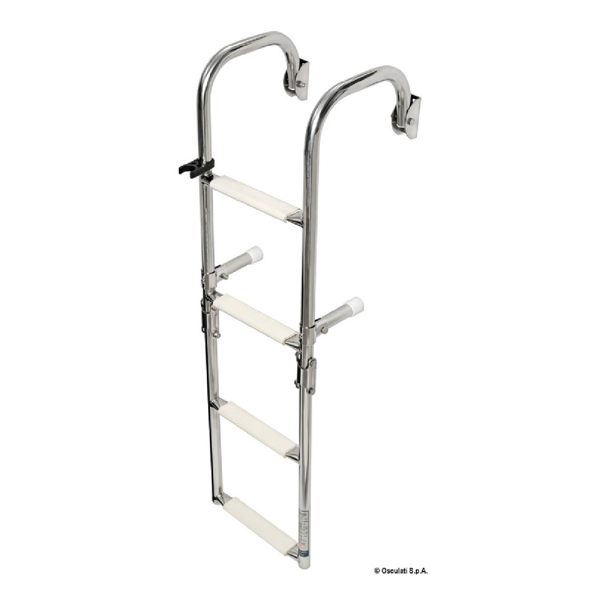 Osculati Klappleiter mit gebogenen Beschlägen 49.582.03