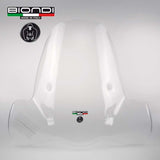 Biondi Parabrezza Club Piaggio Beverly 125/200 cc. 2001-mag03 con Attacchi