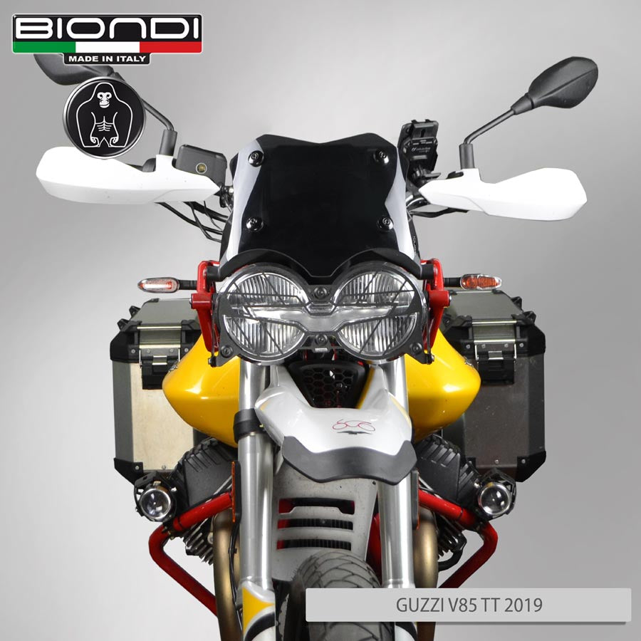 Biondi Cupolino Basso Sport Fumé Scuro Moto Guzzi V85 TT 2019-2024