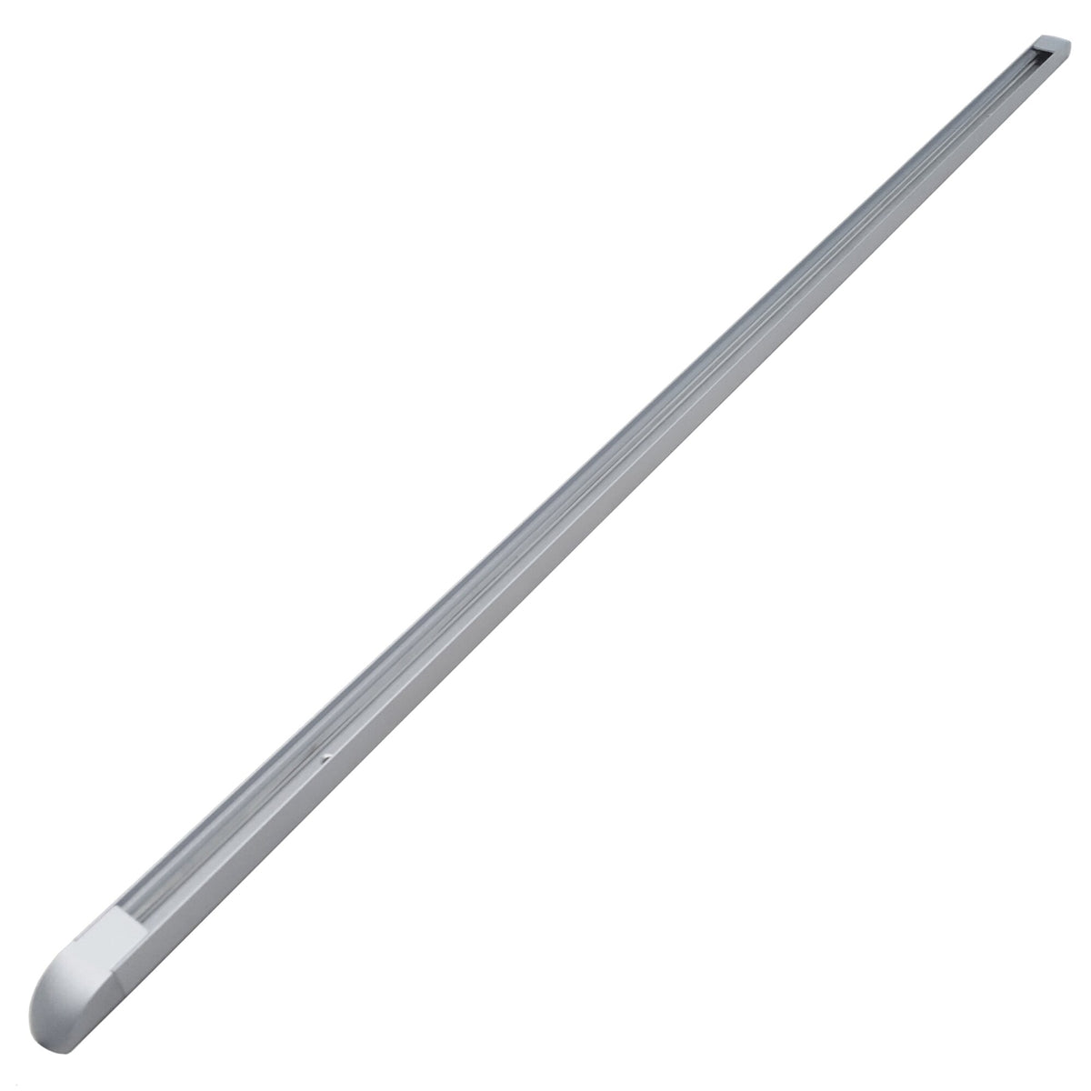 Binario da incasso per faretto camper argento 600 mm