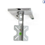 Di-Tec Braccio porta TV a soffitto scorrevole 690 mm con fermi di sicurezza