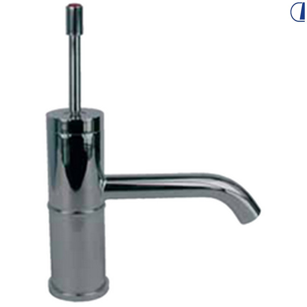 Di-Tec Miscelatore bagno a joystick canna 17 cm con flessibili JG