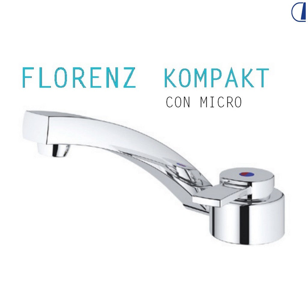 Di-Tec Miscelatore monocomando Florenz Kompact con microinterruttore 6A