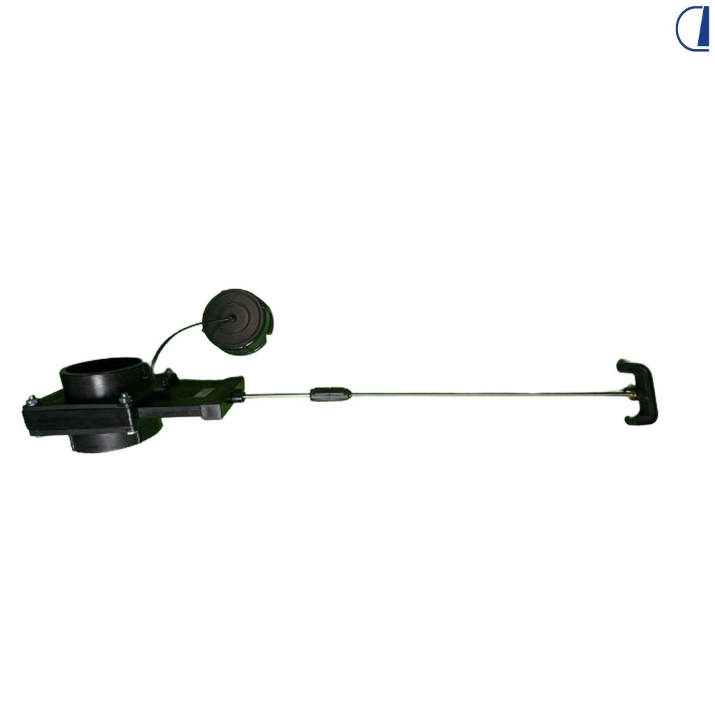 FAP Valvola di scarico 3" femmina con asta 60 cm per acque grigie/nere