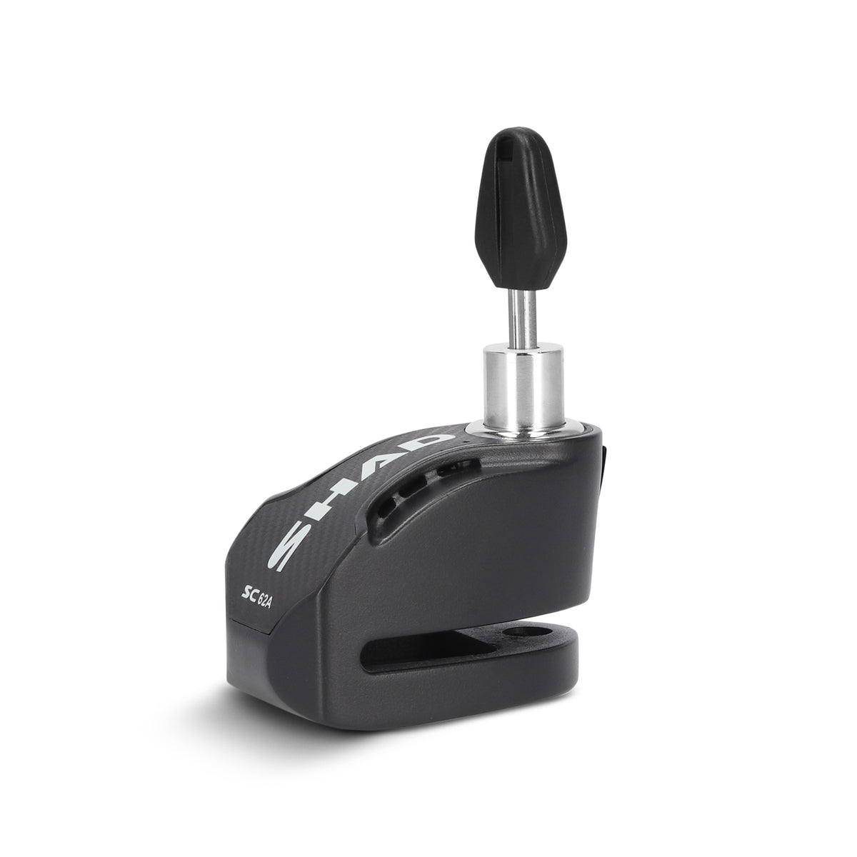 Shad SC62A Bremsscheibenschloss mit 120-dB-Alarm – Schwarz und Gelb