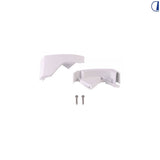 Thule Tappi terminali per copertura frontale TO 6300 bianchi (set dx e sx)