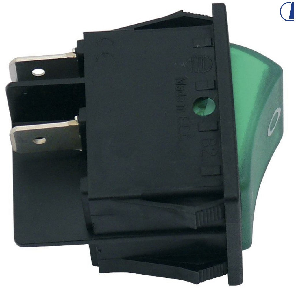 Dometic Interruttore verde 230 V per frigorifero serie 4/5